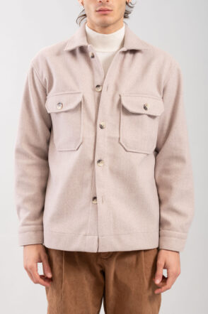 Ανδρικό Πουκάμισο Overshirt 300-2425-011 Beige 16