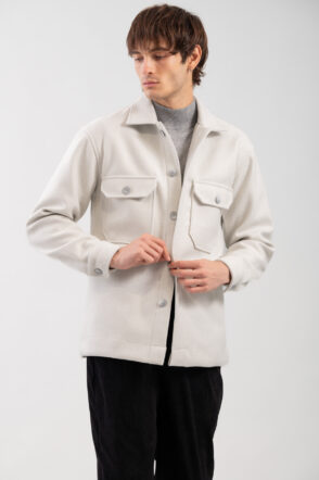 Ανδρικό Πουκάμισο Overshirt 300-2425-011 Grey 12