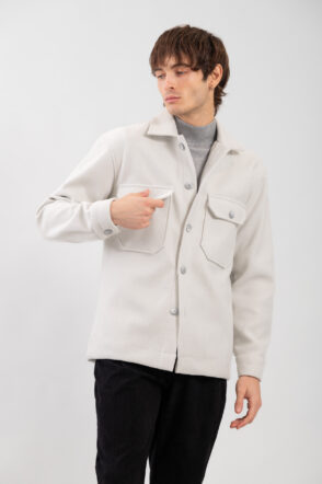 Ανδρικό Πουκάμισο Overshirt 300-2425-011 Grey 14