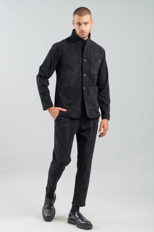 Πουκάμισο Overshirt Vittorio 300-2425-Azzate Black 7