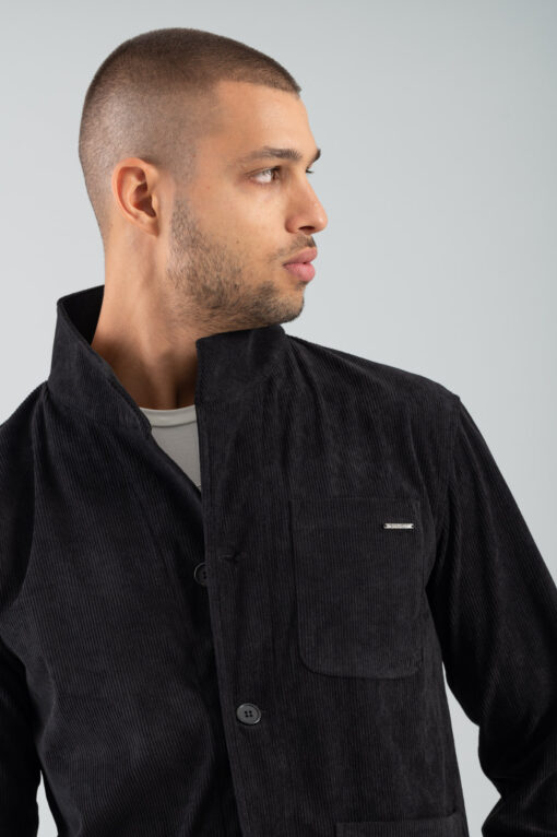 Πουκάμισο Overshirt Vittorio 300-2425-Azzate Black 10