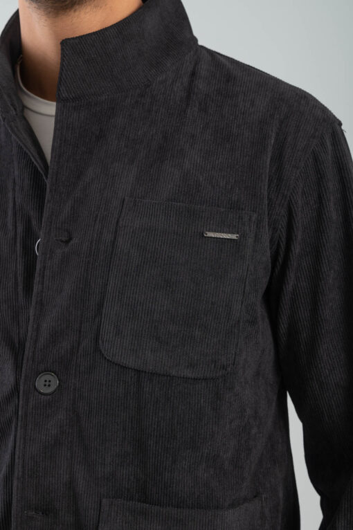 Πουκάμισο Overshirt Vittorio 300-2425-Azzate Black 11