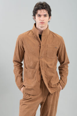 Πουκάμισο Overshirt Vittorio 300-2425-Azzate Camel 3