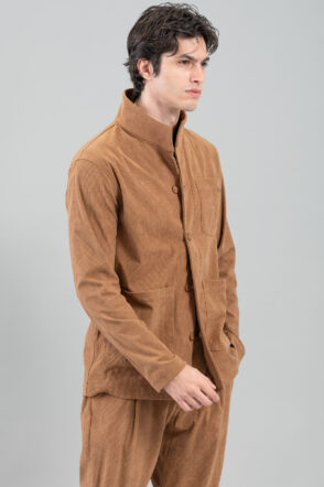 Πουκάμισο Overshirt Vittorio 300-2425-Azzate Camel 5