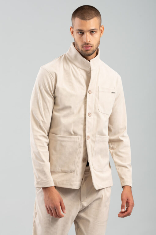 Πουκάμισο Overshirt Vittorio 300-2425-Azzate Stone 8