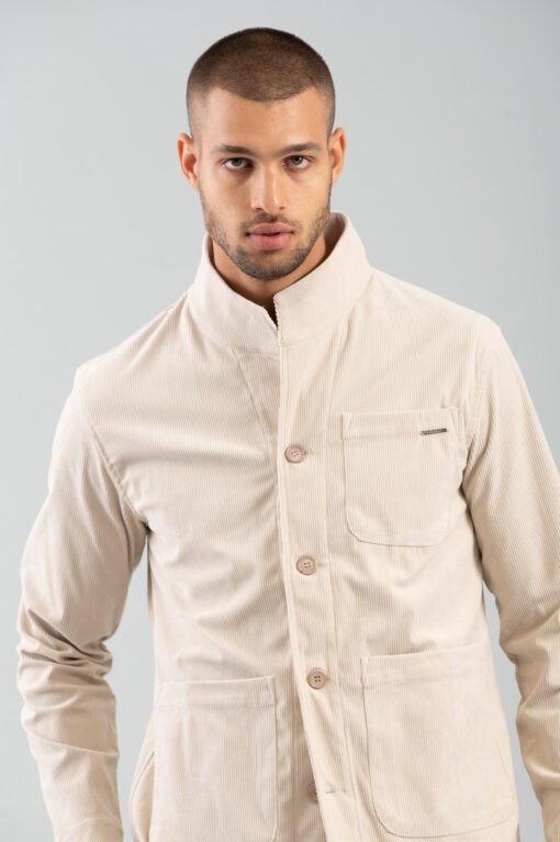 Πουκάμισο Overshirt Vittorio 300-2425-Azzate Stone 10