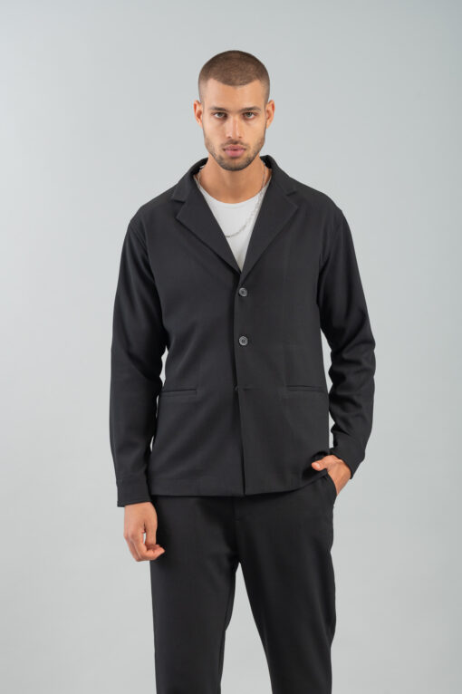 Πουκάμισο Overshirt Vittorio 300-2425-Gino Black 2