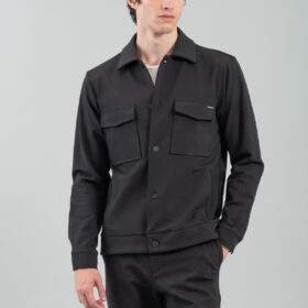 Πουκάμισο Overshirt Vittorio 300-2425-Lucio Black