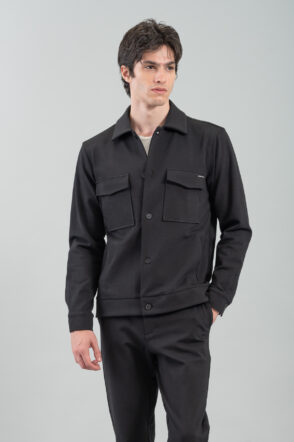 Πουκάμισο Overshirt Vittorio 300-2425-Lucio Black