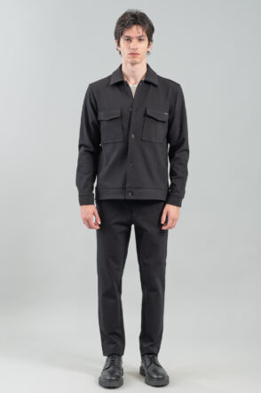 Πουκάμισο Overshirt Vittorio 300-2425-Lucio Black 2