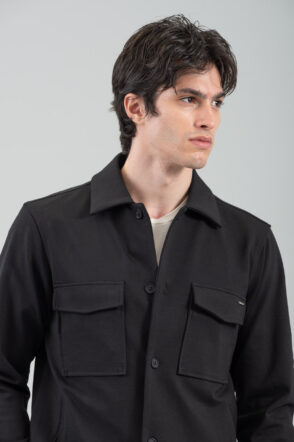 Πουκάμισο Overshirt Vittorio 300-2425-Lucio Black 4