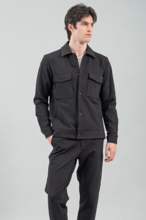 Πουκάμισο Overshirt Vittorio 300-2425-Lucio Black 5