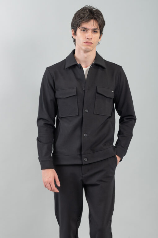 Πουκάμισο Overshirt Vittorio 300-2425-Lucio Black 6