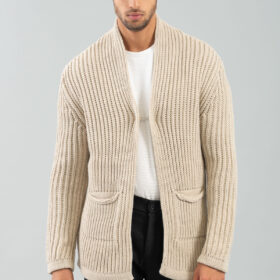 Πλεκτή Ζακέτα Vittorio 700-2425-100 Beige