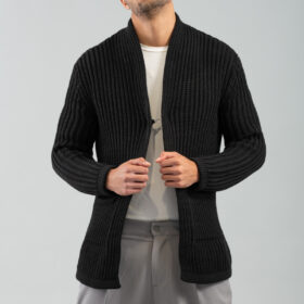 Πλεκτή Ζακέτα Vittorio 700-2425-100 Black