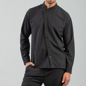 Πουκάμισο Vittorio 800-2425-555 LS Black 6