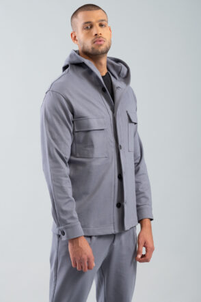 Ανδρικό Πουκάμισο Overshirt Vittorio 300-2425-Savio-Grey 4