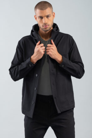 Ανδρικό Πουκάμισο Overshirt Vittorio 300-2425-Savio-Black 2