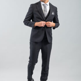 Ανδρικό Κοστούμι Vittorio 100-2425-Alesio Black 7