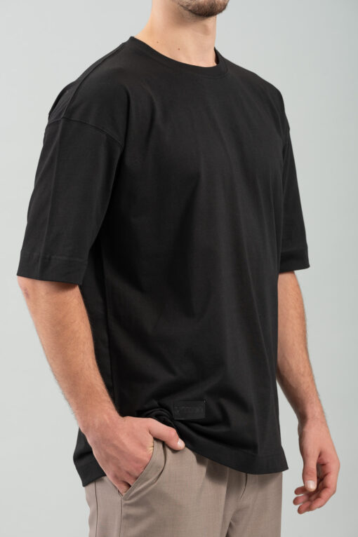 Μπλούζα Κοντομάνικη Vittorio Oversized 200-2425-007 Black 3