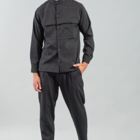 Overshirt Vittorio 300-2425-Pantova Black 4