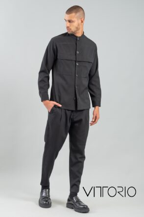 Overshirt Vittorio 300-2425-Pantova Black 5