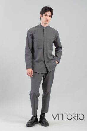 Overshirt Vittorio 300-2425-City D.Grey 2