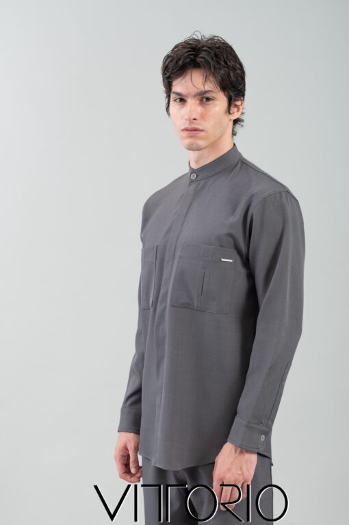 Overshirt Vittorio 300-2425-City D.Grey 4