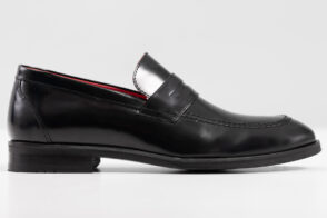 Ανδρικό δερμάτινο loafer Κ2415 Black