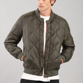 Μπουφάν μπόμπερ GL319R Khaki