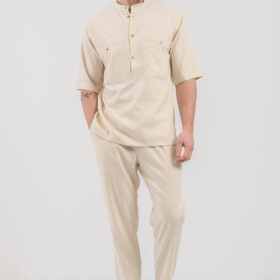 Overshirt Vittorio 300-25-PORTO Stone