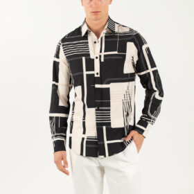 Πουκάμισο Vittorio 800-25-114 Black