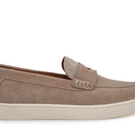 Δερμάτινο Loafer 801 BEIGE