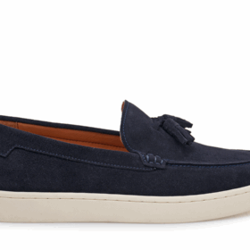 Δερμάτινο Loafer 480-A2 NAVY