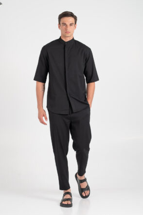 Overshirt Vittorio 300-35-SANTO BLACK