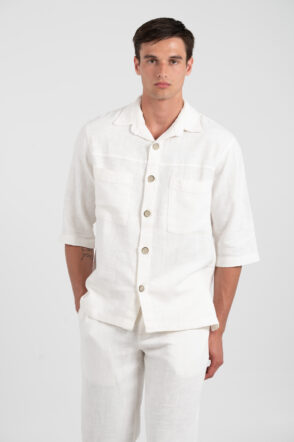 Overshirt Vittorio 300-25-SUNSIRE OFF WHITE