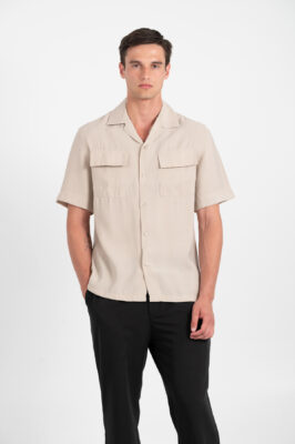 Πουκάμισο Vittorio 800-25-302 BEIGE