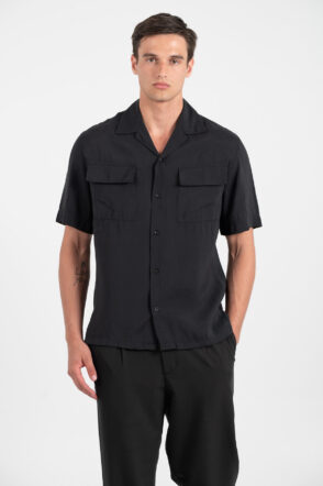 Πουκάμισο Vittorio 800-25-302 BLACK