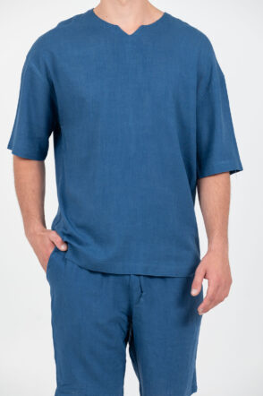 Μπλούζα Vittorio Oversized 200-25 VERDE INDIGO