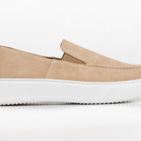 Δερμάτινο Loafer 923-1 L.BEIGE