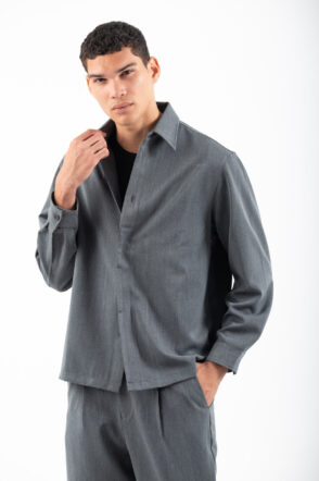 Overshirt Vittorio 300-2526-BAREZZI GREY