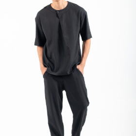 Παντελόνι Vittorio 500-2526-MIROLIO BLACK