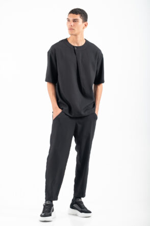 Μπλούζα Vittorio 300-2526-MIROLIO BLACK