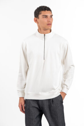 Φούτερ Vittorio 1000-2526-005 OFF WHITE