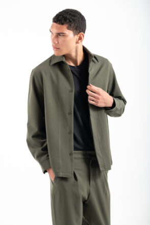 Overshirt Vittorio 300-2526-BAREZZI OLIVE