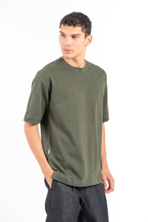 Μπλούζα Vittorio Oversized  200-2425-012 OLIVE