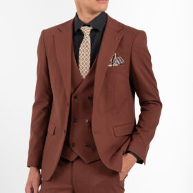 Κοστούμι Vittorio 100-2526-ADRIANO CINNAMON