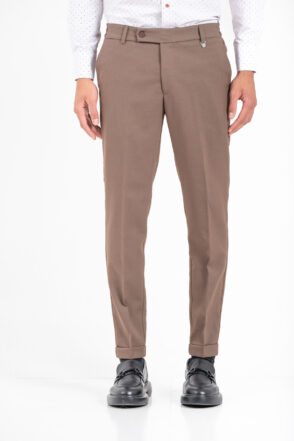 Παντελόνι Vittorio 500-2526-DIVERSO-3 BROWN