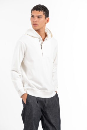 Φούτερ Vittorio 1000-2526-004 OFF WHITE