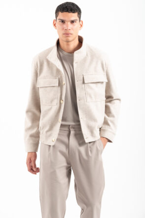 Μπουφάν Vittorio 600-2526-ΜΑΖΖΑΝΟ BEIGE